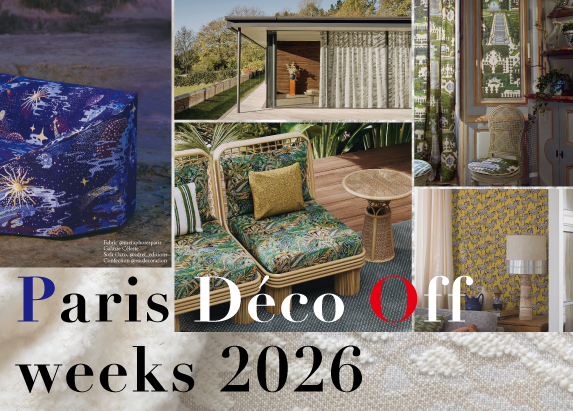 トミタ　2026春の新作壁紙・ファブリックス入荷とフランス ルリエーブル 来日プレゼンテーション Paris Déco OFF 2026報告会のご案内